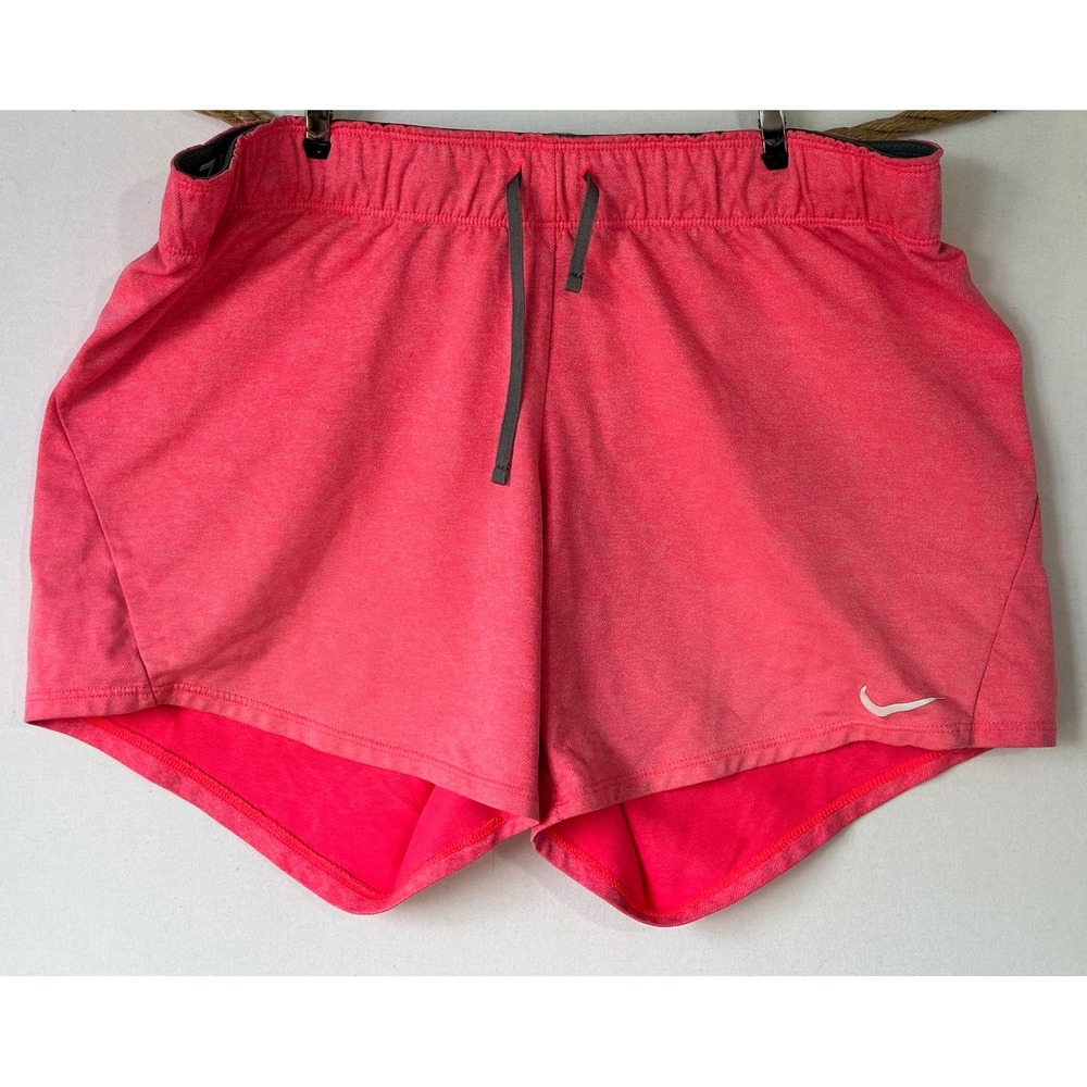 Nike Athletic Shorts Dri-FIT Running Womens M Pink Excellent